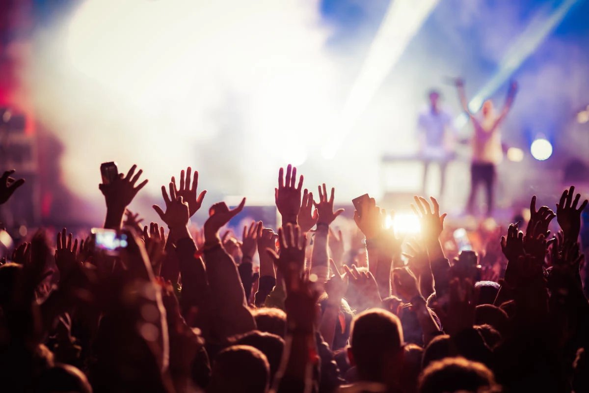Publiek bij een concert